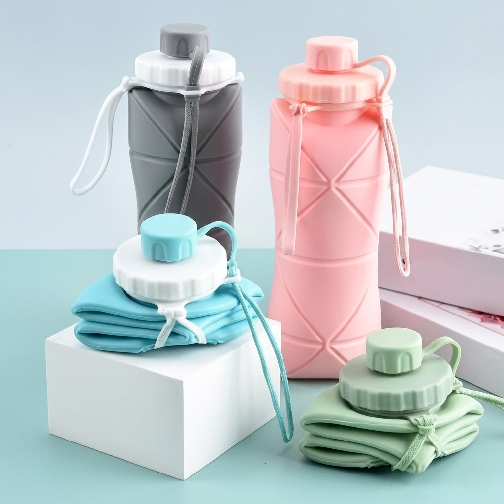 600 ML Foldable Water Bottle