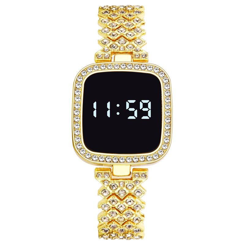 Diamond LED Touch Watch for Women