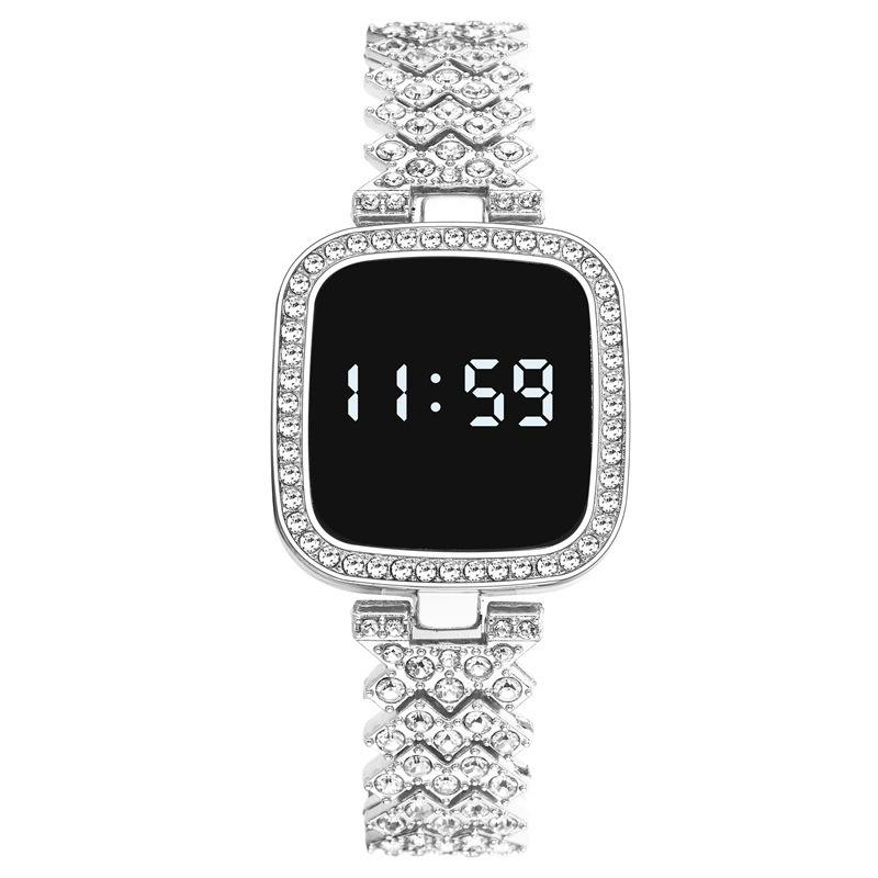 Diamond LED Touch Watch for Women