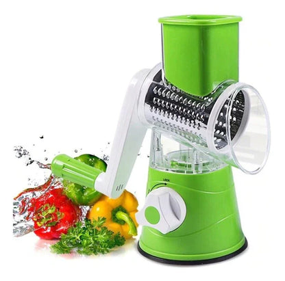 3 in 1 Manual Tabletop Drum Grater