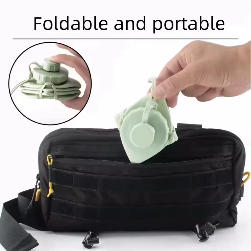 600 ML Foldable Water Bottle